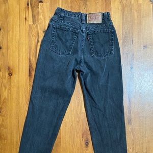 Vintage 512 Levi jeans Washed black RARE